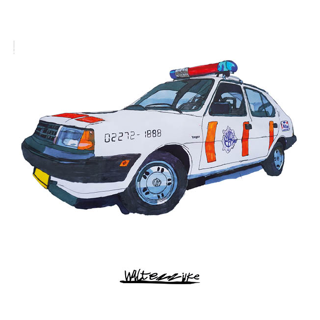 Politie-Porsche-911-TARGA-e1679406835709 art tekst